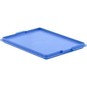 Verschlussdeckel EF-D 43 für Kasten im EURO-Maß, blau Verschlussdeckel EF-D 43 für Kasten im EURO-Maß, blau