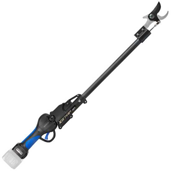 VESCO X37AF - Akku-Astschere auf Schaft - 90 cm - OHNE AKKU UND LADEGERÄT