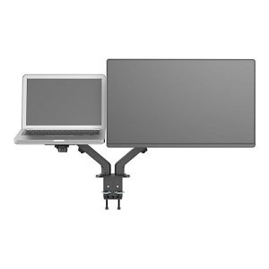 Vision VFM-DAD/4 – Befestigungskit – einstellbarer Arm – für 2 LCD-Displays oder LCD-Display und Notebook/Tablet – Aluminium, Stahl – mattschwarz Vision VFM-DAD/4 – Befestigungskit – einstellbarer Arm – für 2 LCD-Displays oder LCD-Display und Notebook/Tablet – Aluminium, Stahl – mattschwarz