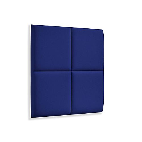 Wandpaneele m. Magnetbefestigung, B 604 x T 604 x H 47 mm, versch. 4 Square-Design, dunkelblau