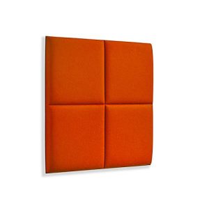 Wandpaneele m. Magnetbefestigung, B 604 x T 604 x H 47 mm, versch. 4 Square-Design, orange Wandpaneele m. Magnetbefestigung, B 604 x T 604 x H 47 mm, versch. 4 Square-Design, orange