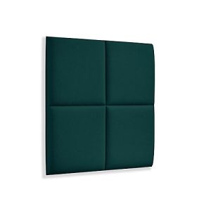 Wandpaneele m. Magnetbefestigung, B 604 x T 604 x H 47 mm, versch. 4 Square-Design, tannengrün Wandpaneele m. Magnetbefestigung, B 604 x T 604 x H 47 mm, versch. 4 Square-Design, tannengrün