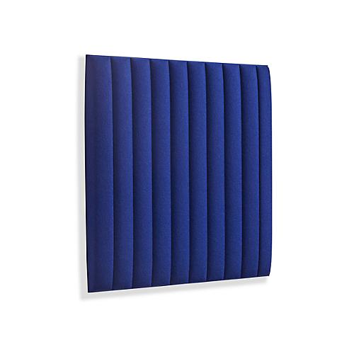 Wandpaneele m. Magnetbefestigung, B 604 x T 604 x H 47 mm, versch. Stripes-Design, dunkelblau
