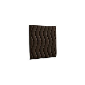 Wandpaneele m. Magnetbefestigung, B 604 x T 604 x H 47 mm, versch. Waves-Design, dunkelbraun/meliert Wandpaneele m. Magnetbefestigung, B 604 x T 604 x H 47 mm, versch. Waves-Design, dunkelbraun/meliert