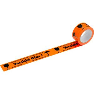 Warn- und Hinweisbänder, Vorsicht Glas, 6 Rollen Warn- und Hinweisbänder, Vorsicht Glas, 6 Rollen