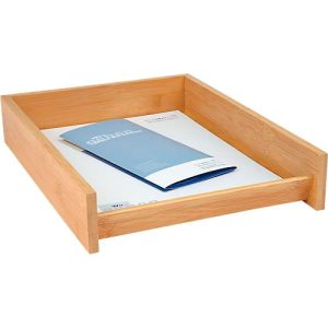 Wedo Briefablage Bambus, DIN A4, stapelbar Wedo Briefablage Bambus, DIN A4, stapelbar