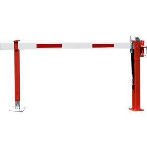 Wegesperre mit Gasdruckfeder, feste Auflagestütze, 3330 mm Wegesperre mit Gasdruckfeder, feste Auflagestütze, 3330 mm