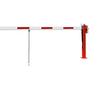 Wegesperre mit Gasdruckfeder, Pendelstütze, 3230 mm Wegesperre mit Gasdruckfeder, Pendelstütze, 3230 mm