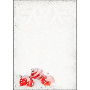 Weihnachts-Motiv-Papier Winter Flair, DIN A4, beidseitig bedruckbar, 100 Blatt Weihnachts-Motiv-Papier Winter Flair, DIN A4, beidseitig bedruckbar, 100 Blatt
