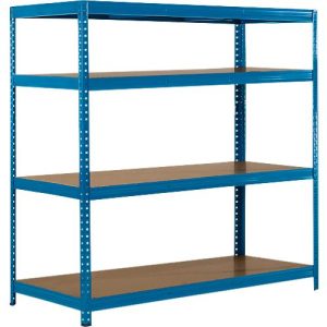 Weitspann-Steckregal, Komplettregal 1,5 m, incl. 4 Böden, 800mm Tief, 1600x1500x800 mm Weitspann-Steckregal, Komplettregal 1,5 m, incl. 4 Böden, 800mm Tief, 1600x1500x800 mm