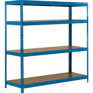 Weitspann-Steckregal, Komplettregal 1,5 m, inkl. 4 Böden, H 1600 x B 1500 x T 600 mm Weitspann-Steckregal, Komplettregal 1,5 m, inkl. 4 Böden, H 1600 x B 1500 x T 600 mm