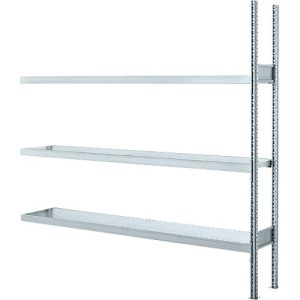 Weitspannregal WR 3000, Anbaufeld, Tiefe 400 mm, Höhe 1960 mm, Feldweite 1994 mm Weitspannregal WR 3000, Anbaufeld, Tiefe 400 mm, Höhe 1960 mm, Feldweite 1994 mm