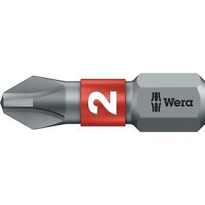 Wera Bit 851/1 BTZ, Philips, PH 1, Länge 25 mm Wera Bit 851/1 BTZ, Philips, PH 1, Länge 25 mm