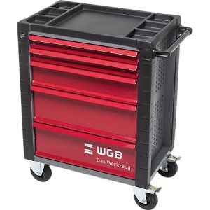 Werkstattwagen, 140 tlg., 7 Schubladen, Stahlblech/ABS, m. Handgriff, verschließbar Werkstattwagen, 140 tlg., 7 Schubladen, Stahlblech/ABS, m. Handgriff, verschließbar