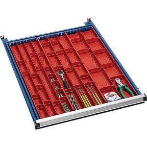 Werkzeugmulden, B 33, 45 und 70 mm, für Schubladenhöhe 50 mm Werkzeugmulden, B 33, 45 und 70 mm, für Schubladenhöhe 50 mm