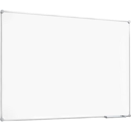 Whiteboard 2000 MAULpro, weiß kunststoffbeschichtet, Rahmen alusilber, 1500 x 1000 mm