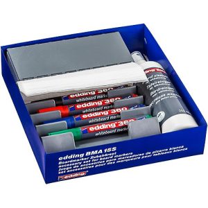 Whiteboard Zubehörset edding e-BMA 15S, 27 Teile, zum Schreiben & Reinigen Whiteboard Zubehörset edding e-BMA 15S, 27 Teile, zum Schreiben & Reinigen