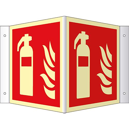 Winkelschild 'Feuerlöscher'