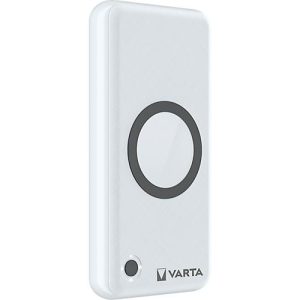 Wireless Powerbank Varta, 20000 mAh, 1x USB-C (In & Out), 2x USB-A (Out), Laden mit o. ohne Kabel, B 79 x T 24 x H 160 mm, weiß Wireless Powerbank Varta, 20000 mAh, 1x USB-C (In & Out), 2x USB-A (Out), Laden mit o. ohne Kabel, B 79 x T 24 x H 160 mm, weiß