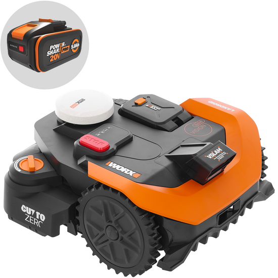 Worx Landroid Vision Cloud WR318E - Mähroboter - ohne Installation