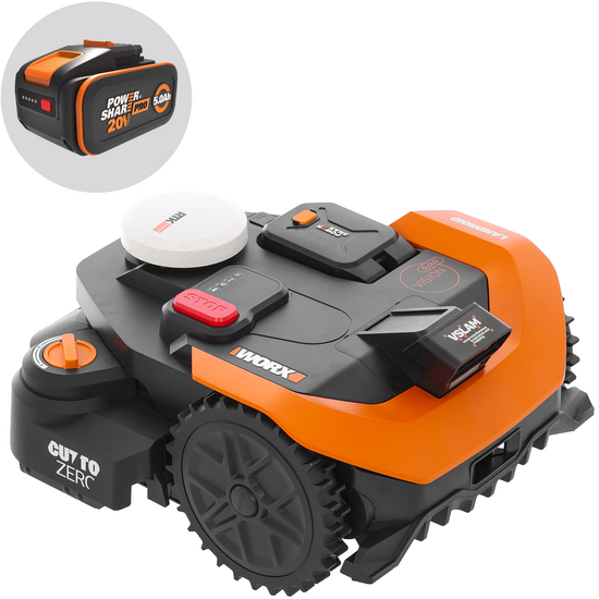Worx Landroid Vision Cloud WR330E - Mähroboter - ohne Installation