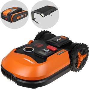 Worx Landroid WR147E.1 – Mähroboter – mit Begrenzungskabel – Akku 20V e 4Ah – L1000 Worx Landroid WR147E.1 – Mähroboter – mit Begrenzungskabel – Akku 20V e 4Ah – L1000