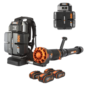 Worx Nitro WG572E – Rückentragbarer Akku-Laubbläser – 4x20V/4Ah Worx Nitro WG572E – Rückentragbarer Akku-Laubbläser – 4x20V/4Ah