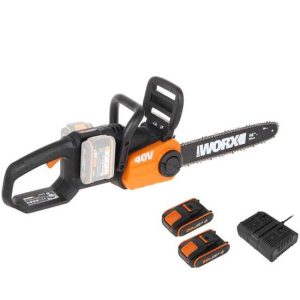 WORX WG384E – Batteriebetriebene Elektrosäge 2x 20V – 2Ah – Schwert 35 cm WORX WG384E – Batteriebetriebene Elektrosäge 2x 20V – 2Ah – Schwert 35 cm
