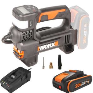 Worx WX092 – Akku-Kompressor – 20V 2Ah Worx WX092 – Akku-Kompressor – 20V 2Ah