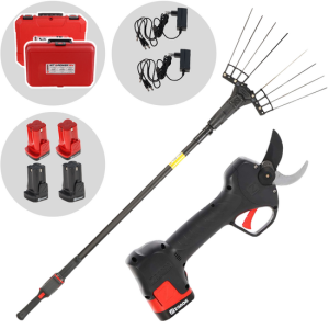 Zanon Kit Olive Light 2 – Akku-Olivenernter und -Schere – Teleskopstange 210/340 cm – 4 x 14,4 V, 2,5 Ah Zanon Kit Olive Light 2 – Akku-Olivenernter und -Schere – Teleskopstange 210/340 cm – 4 x 14,4 V, 2,5 Ah