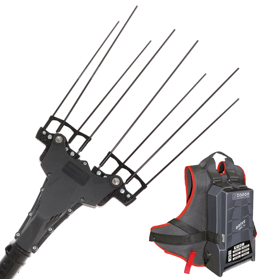 Zanon Murcielago R AL300 - Akku-Olivenrüttler - Teleskopschaft 210 - 340cm - 50,4 15,9 Ah