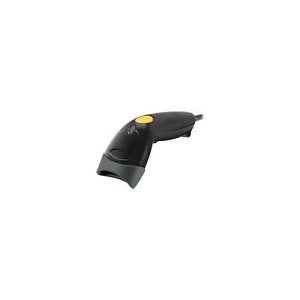 Zebra LS1203, 1D, EMEA Only, USB-Kit, Standfuß, schwarz