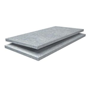 Zusätzliche Böden, für Steckregale, B 1000 x T 500 mm, verzinkt Zusätzliche Böden, für Steckregale, B 1000 x T 500 mm, verzinkt