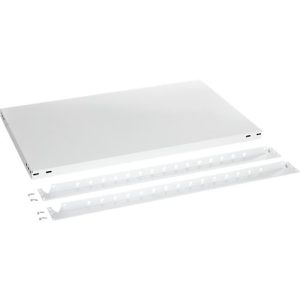 Zusätzlicher Fachboden ORDO Professional, höhenverstellbar, Tragkraft bis 140 kg, B 1000 x T 500 x H 40 mm, Stahl, verkehrsweiß RAL 9016 Zusätzlicher Fachboden ORDO Professional, höhenverstellbar, Tragkraft bis 140 kg, B 1000 x T 500 x H 40 mm, Stahl, verkehrsweiß RAL 9016