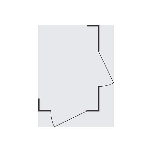 Zusatztür für nicht isolierte Materialcontainer und SAFE Tank, B 1270 x H 1890 mm