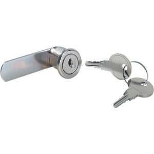 Zylinderschloss, für Riegeltyp B, L 20 mm, bis zu 4000 Verschiedenschließungen, nachrüstbar, Zamak Zylinderschloss, für Riegeltyp B, L 20 mm, bis zu 4000 Verschiedenschließungen, nachrüstbar, Zamak